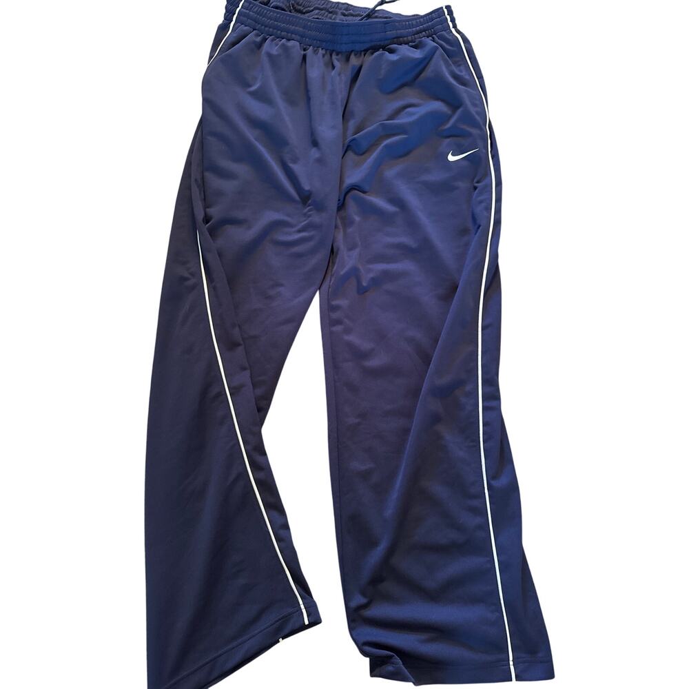 NIKE athletic pants, size XXL, navy blue - Picture 1 of 5